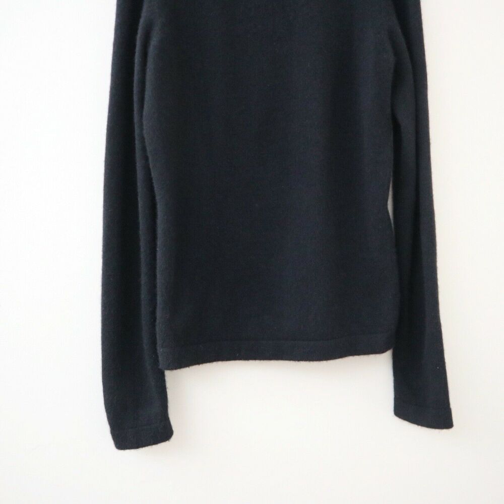 Lilly Pulitzer Size S Cashmere V Neck Pullover Sweater Black Bead Embellished - Picture 9 of 9